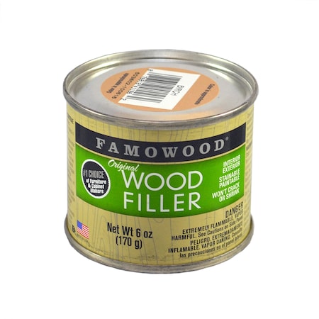 Eclectic Products 6 Oz Birch Famowood Solvent Based Original Wood Filler 36141106